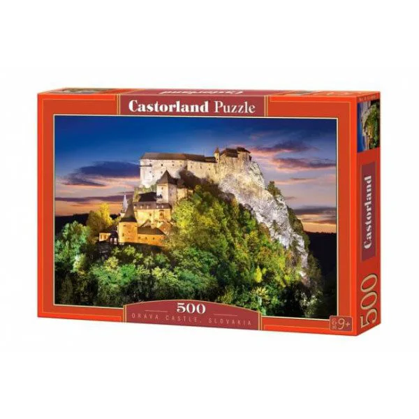Puzzle Castorland Orava Castle, Slovakia, 500 piese foto