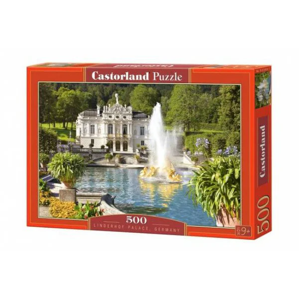 Puzzle Castorland Linderhoff Palace, Germany, 500 piese foto