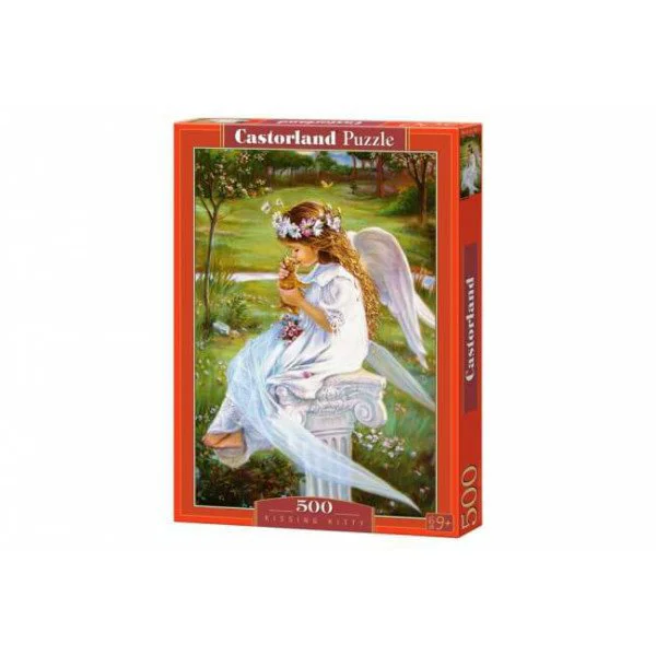 Puzzle Castorland Kissing Kitty, 500 piese foto