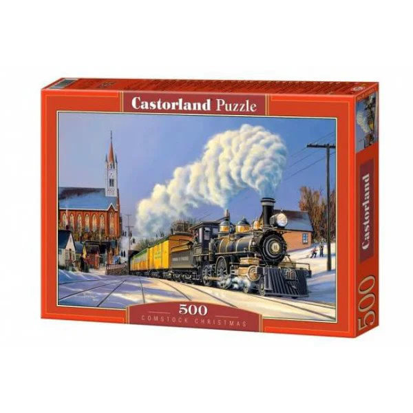 Puzzle Castorland Comstock Christmas, 500 piese foto