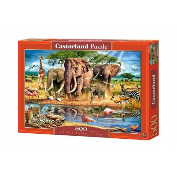 Puzzle Castorland At the Waters Edg, 500 piese