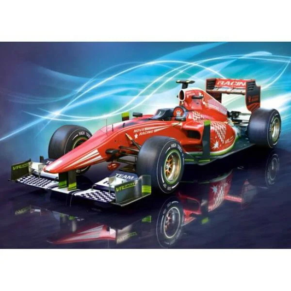Puzzle Castorland Racing Cars, 2 in 1 (165+300 piese) foto