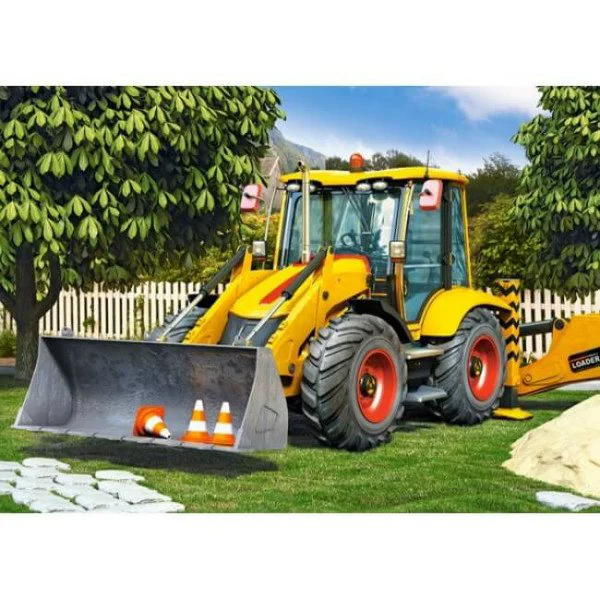 Puzzle Castorland Work Trucks, 2 in 1 (165+300 piese) foto