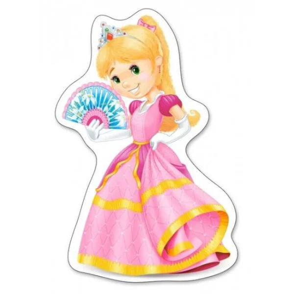 Puzzle Castorland World of Princesses, 4 in 1 (3+4+6+9 piese) foto