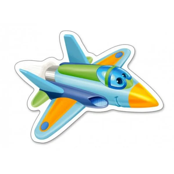 Puzzle Castorland Funny Planes, 4 in 1 (3+4+6+9 piese) foto