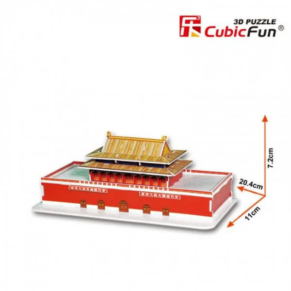 Puzzle 3D CubicFun Beijing Tian'anmen foto