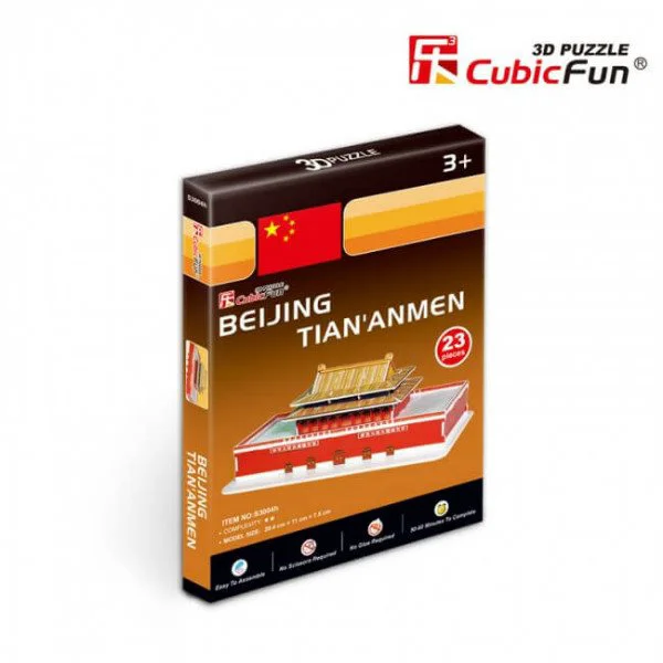 Puzzle 3D CubicFun Beijing Tian'anmen foto