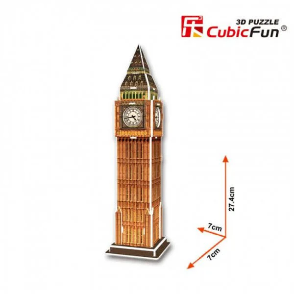 Puzzle 3D CubicFun Big Ben