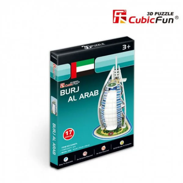 Пазл 3D CubicFun Burj Al Arab (Dubai)