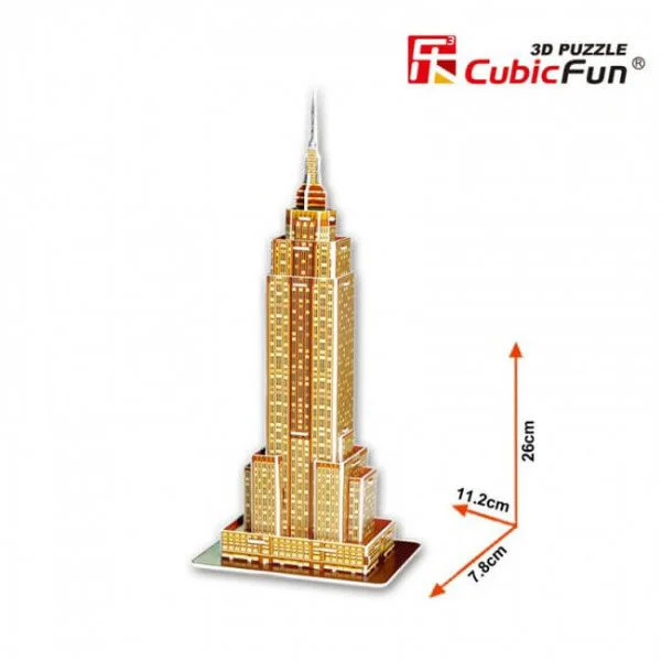 Puzzle 3D CubicFun Empire State Building foto
