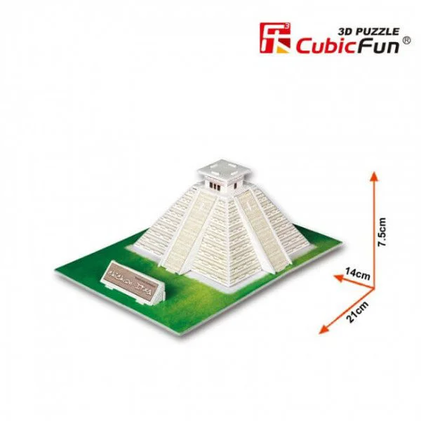 Puzzle 3D CubicFun Maya Pyramid (Mexico) foto