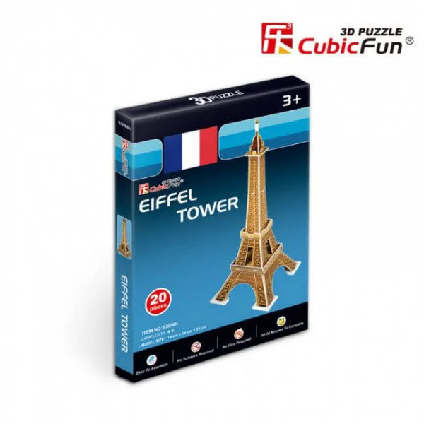 Пазл 3D CubicFun Small Eiffel Tower (France)