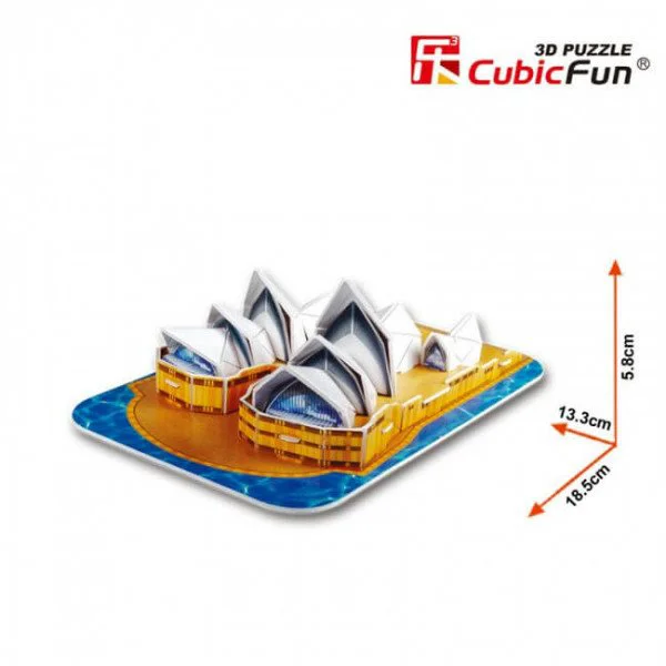 Puzzle 3D CubicFun Sydney Opera House foto