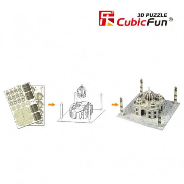 Puzzle 3D CubicFun Taj Mahal (India) foto