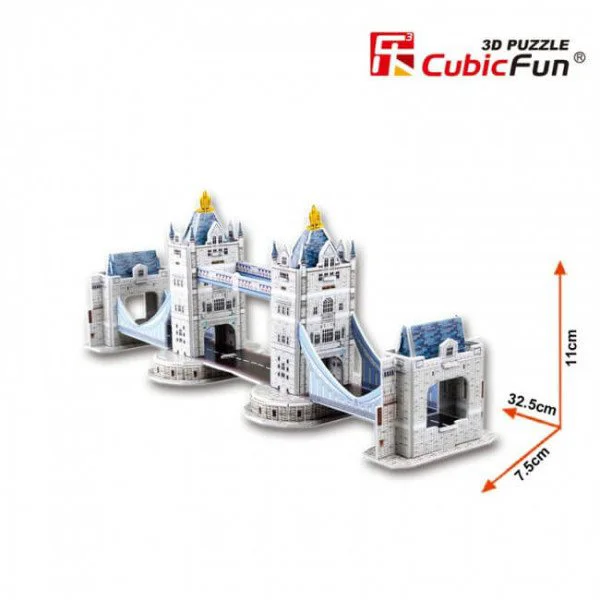 Puzzle 3D CubicFun Tower Bridge (UK) foto