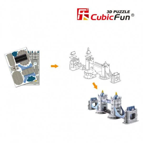 Puzzle 3D CubicFun Tower Bridge (UK) foto