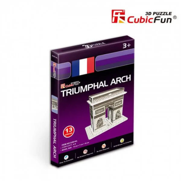 Puzzle 3D CubicFun Triumphal Arch foto