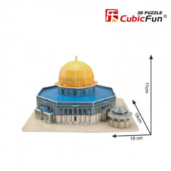 Puzzle 3D CubicFun Dome of the rock foto