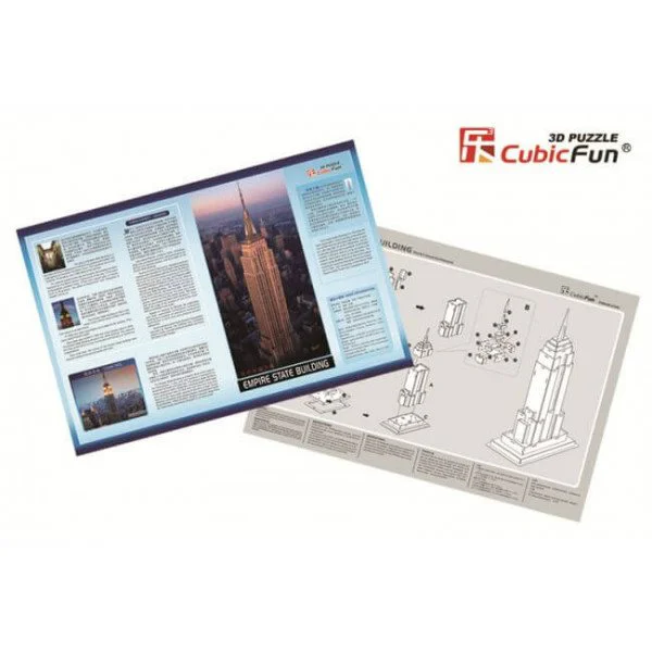 Puzzle 3D CubicFun Empire State Building foto