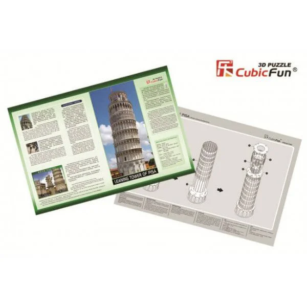 Puzzle 3D CubicFun Pisa Tower foto