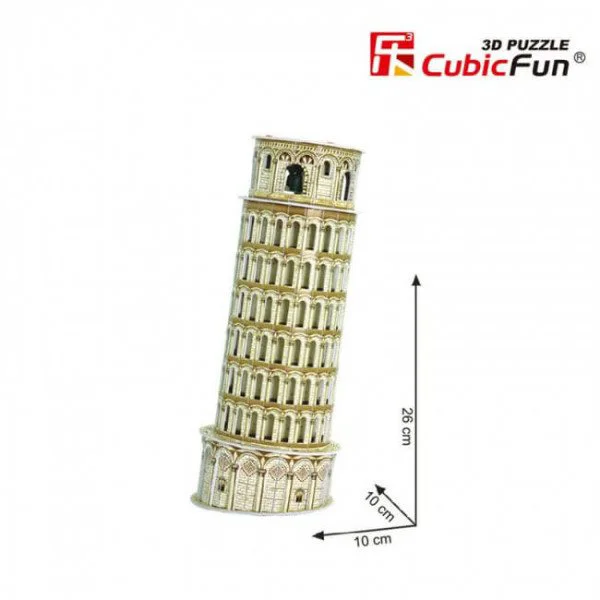 Puzzle 3D CubicFun Pisa Tower foto