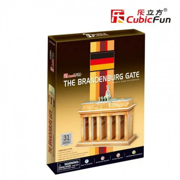 Puzzle 3D CubicFun The Brandenburg Gate foto