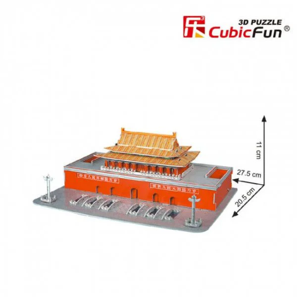 Puzzle 3D CubicFun Tian An Men foto