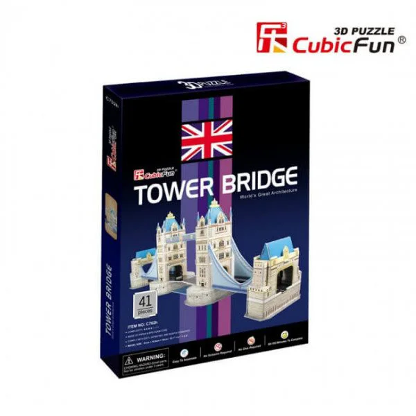 Puzzle 3D CubicFun Tower Bridge foto