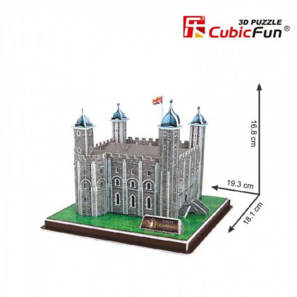 Puzzle 3D CubicFun Tower of London foto