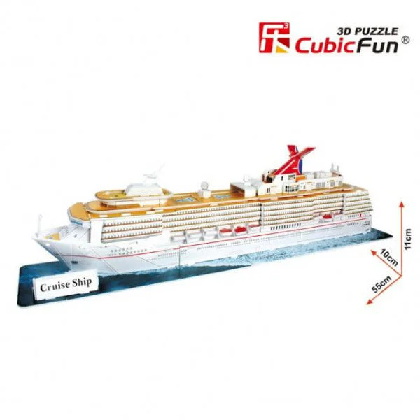 Puzzle 3D CubicFun America Cruise Ship