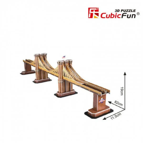 Puzzle 3D CubicFun Brooklyn Bridge foto