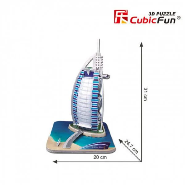 Puzzle 3D CubicFun Burj Al Arab
