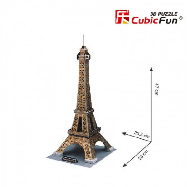 Puzzle 3D CubicFun Eiffel Tower