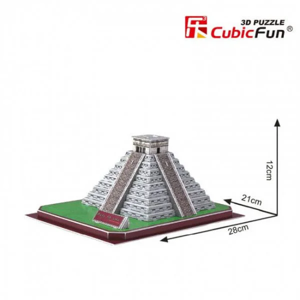 Puzzle 3D CubicFun Maya Pyramid foto
