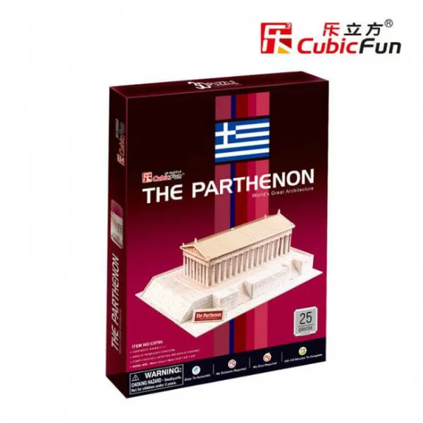 Puzzle 3D CubicFun Parthenon foto