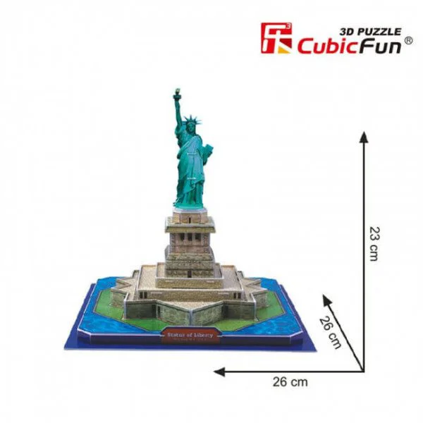 Puzzle 3D CubicFun Statue of Liberty (U.S.A)