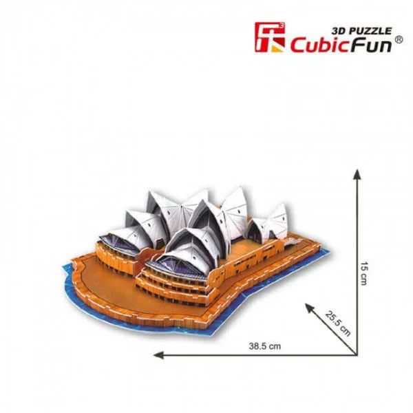 Puzzle 3D CubicFun Sydney Opera house foto