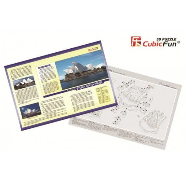 Puzzle 3D CubicFun Sydney Opera house foto