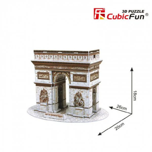 Puzzle 3D CubicFun Triumphal Arch foto