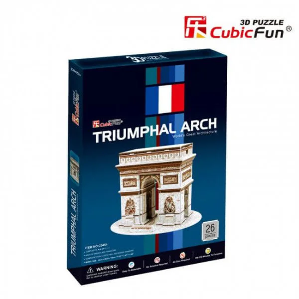 Puzzle 3D CubicFun Triumphal Arch foto