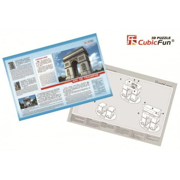Puzzle 3D CubicFun Triumphal Arch foto