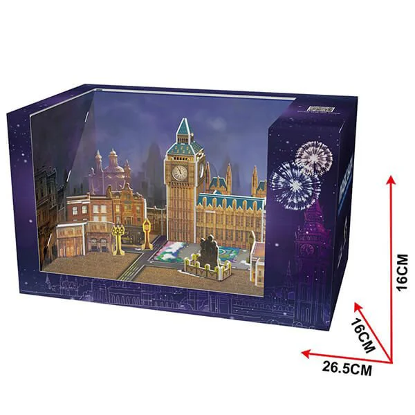 Puzzle 3D CubicFun New Year's Eve-In Lodon foto