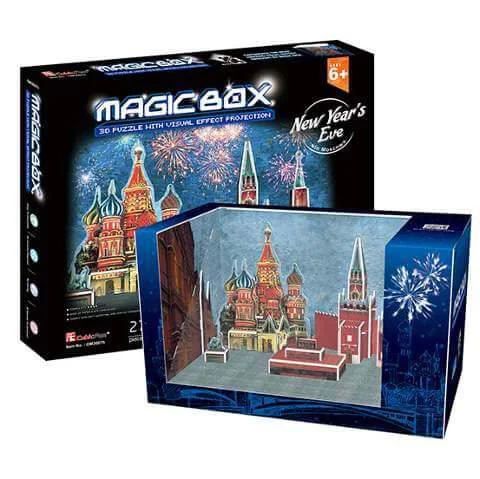 Puzzle 3D CubicFun New Year's Eve-In Moscow foto