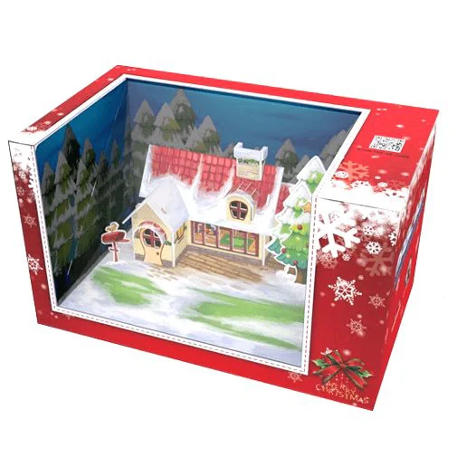 Puzzle 3D CubicFun The Christmas Cottage foto