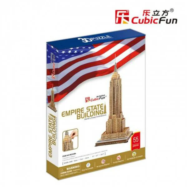 Puzzle 3D CubicFun Empire State Building foto