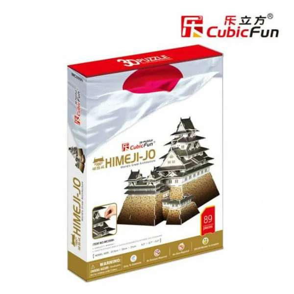 Puzzle 3D CubicFun Himeji-Jo foto