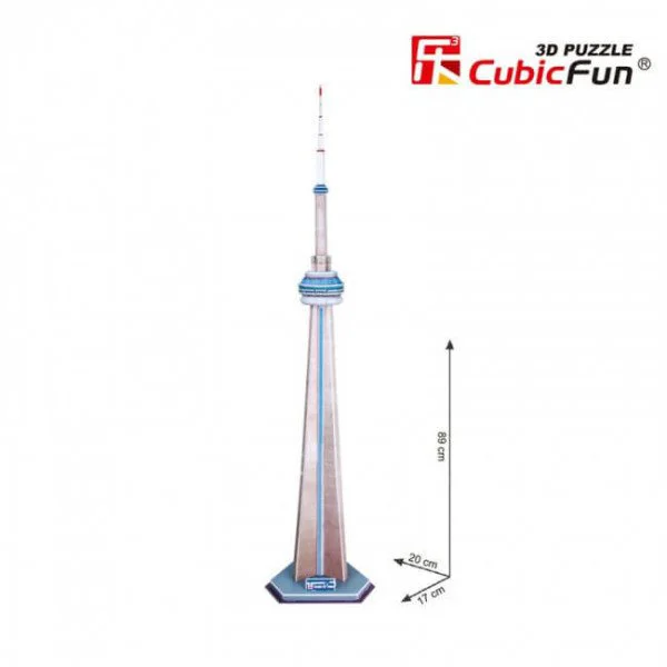 Puzzle 3D CubicFun National Tower foto