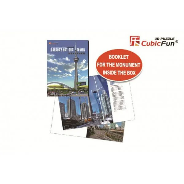 Puzzle 3D CubicFun National Tower foto