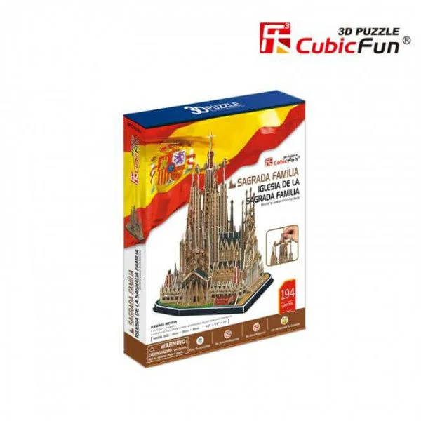 Puzzle 3D CubicFun Sagrada Familia foto