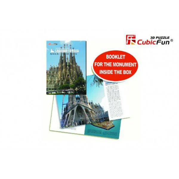 Puzzle 3D CubicFun Sagrada Familia foto